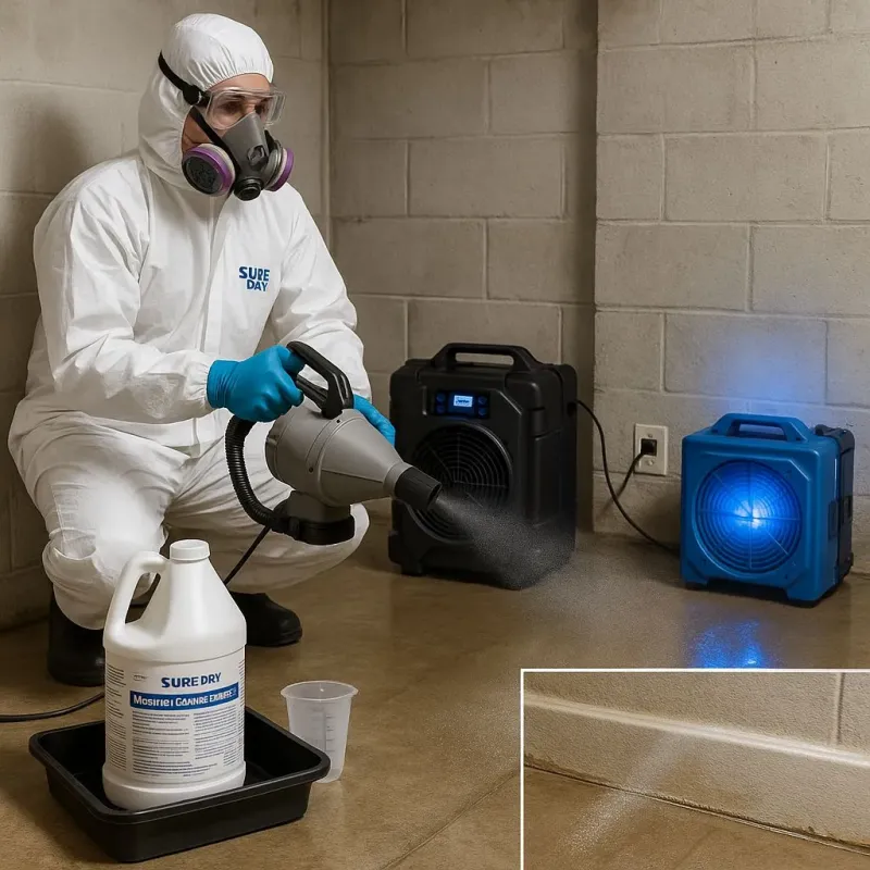 Sanitization and Odor Removal process in Wanakah, NY